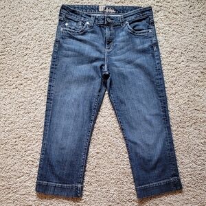 Kut from the Kloth Dark Blue Cropped Jeans